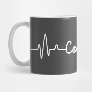 Coffee heartbeat Mug